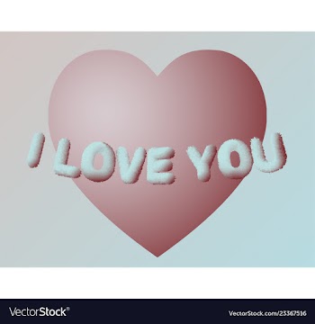 Valentines day heart vector image