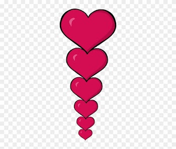 Valentines Day Hearts Clipart Transparent - Valentine Border Clip Art