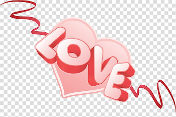 Valentines Day Love Computer file, LOVE word art, decorative ...