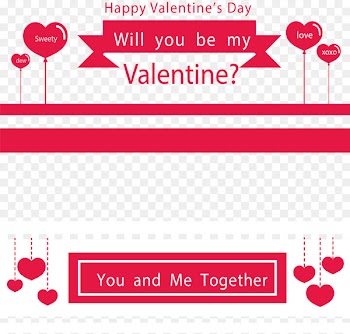 Valentines Day Love Romance Saying Heart - Pink romantic wedding decoration 