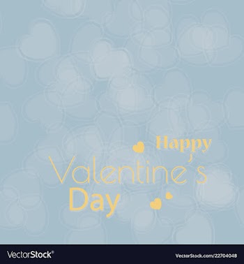 Valentines day party flyer eps10 vector image