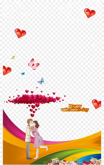 Valentines Day Poster Gift Romance - Valentine's Day Posters material 
