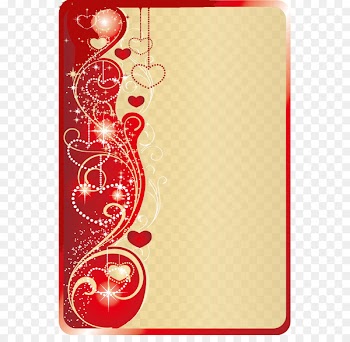 Valentines Day Quotation Boyfriend Love Happiness - PPT border 