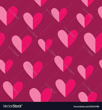  					Valentines day seamless pattern vector image														
