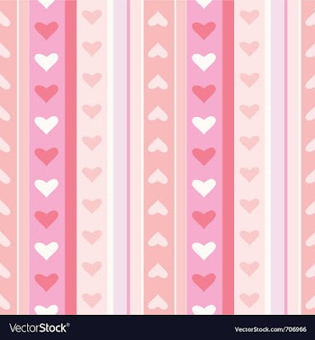 Valentines day seamless vector image