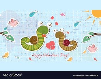Valentines day vector image