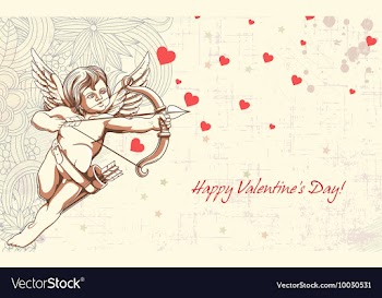 Valentines day vector image