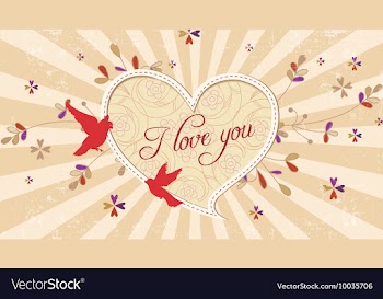 Valentines day vector image