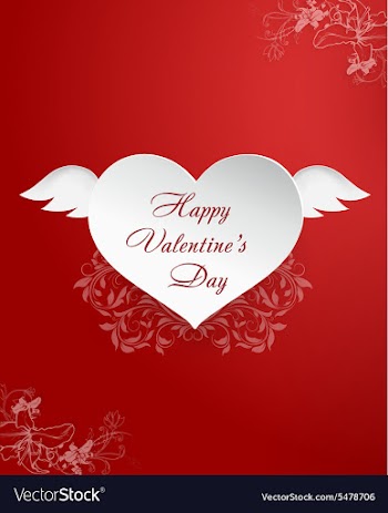 Valentines day vector image