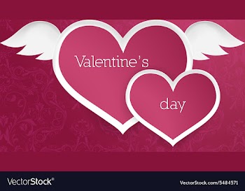 Valentines day vector image