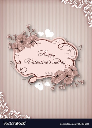 Valentines day vector image