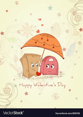 Valentines day vector image