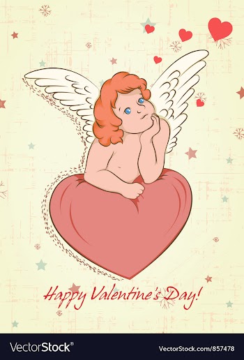 Valentines day vector image