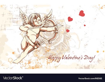 Valentines day vector image