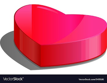 Valentines design element vector image