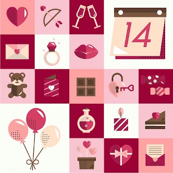 Valentines icons set vector | Free stock vector - 280726