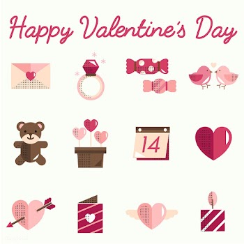 Valentines icons set vector | Free stock vector - 280741
