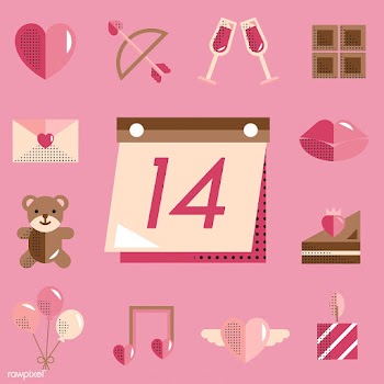 Valentines icons set vector | Free stock vector - 280904