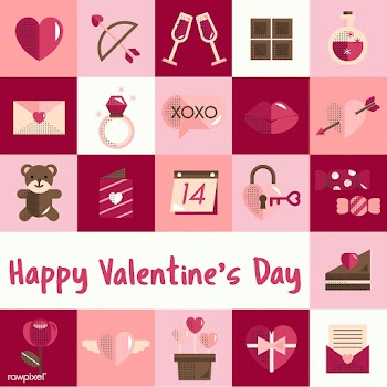 Valentines icons set vector | Free stock vector - 280967