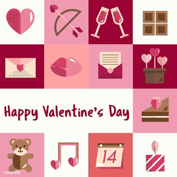 Valentines icons set vector | Free stock vector - 280970