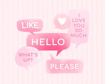 Valentines speech bubbles | Free stock vector - 593671