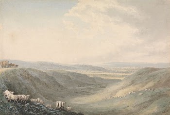 Valley Landscape with Sheep | Free Photo - rawpixel