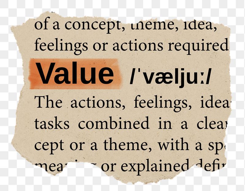 Value png word sticker, torn | Free PNG - rawpixel