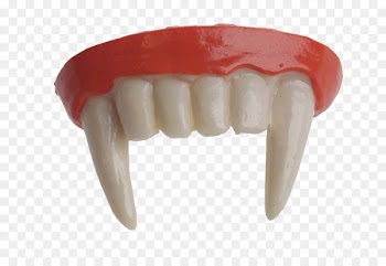 Vampire Fang Tooth pathology Dentures - Plastic fangs teeth 