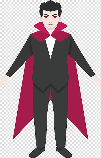 Vampire Illustration, Halloween Vampire Duke transparent background PNG clipart