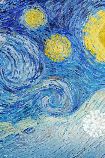 Van Gogh's The Starry Night coronavirus pandemic remix | Free  illustration - 2320229