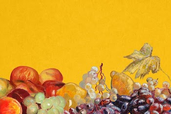 Van Gogh's fruit background, famous | Free Photo - rawpixel