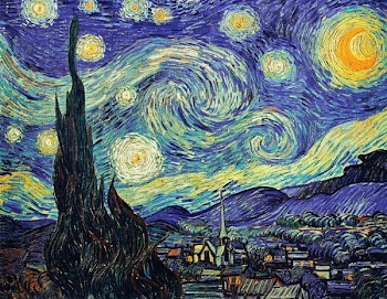Van Gogh, Starry Sky, Oil Painting, Hd