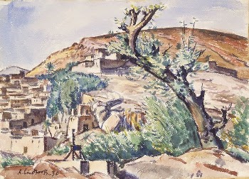 Vanha oliivipuu, 1930, Anton Lindforss | Free Photo - rawpixel