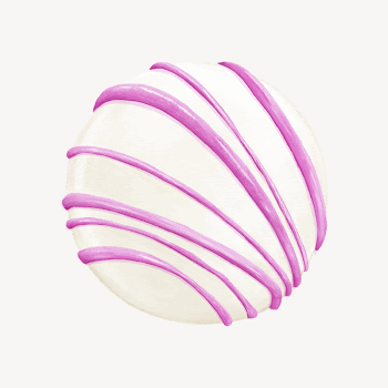 Vanilla cake pop, party dessert | Free Photo Illustration - rawpixel