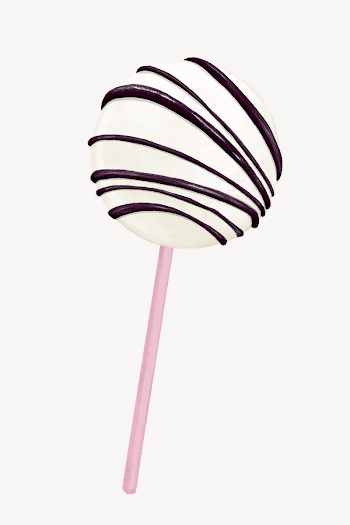 Vanilla cake pop, party dessert | Free Photo Illustration - rawpixel