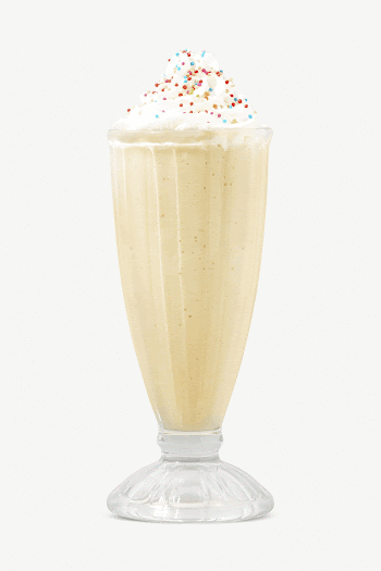 Vanilla milkshake collage element psd | Free PSD - rawpixel