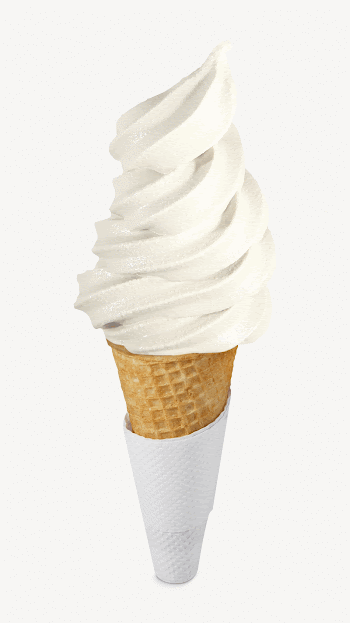 Vanilla soft serve, dessert  | Free PSD - rawpixel
