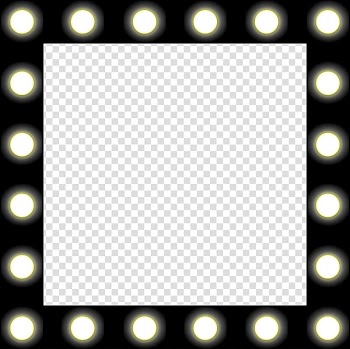 Vanity light illustration, Changing room Cosmetics Mirror Rouge , Theatre transparent background PNG clipart