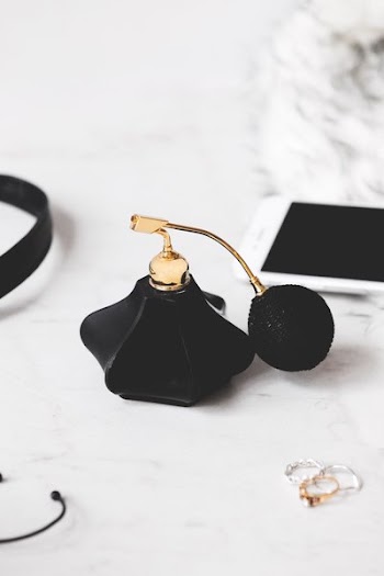 Vanity Table With Perfume