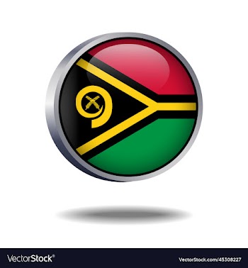 vanuatu flag button