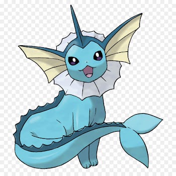 Vaporeon Eevee Jolteon Pokémon - water gun 