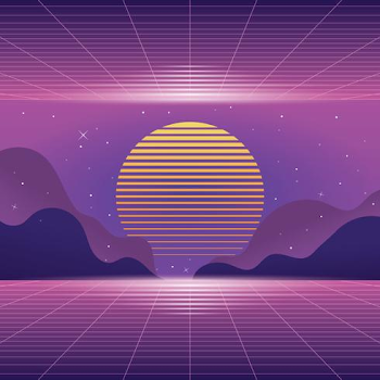 Vaporwave Background - Download Free Vectors, Clipart Graphics ...