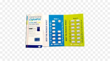Varenicline Stopping Smoking Tablet Smoking cessation - tablet 