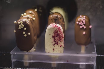 Variety Flavor of Popsicles on Acrylic Case