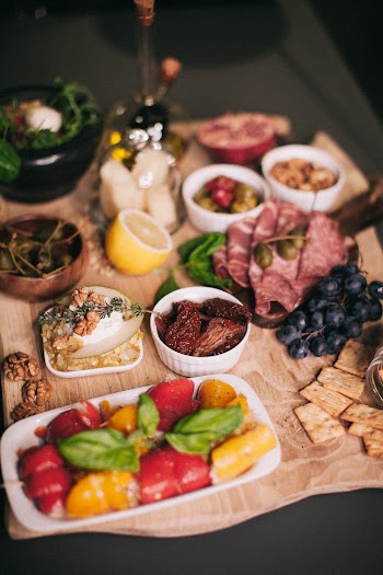 Variety Of Food On The Table