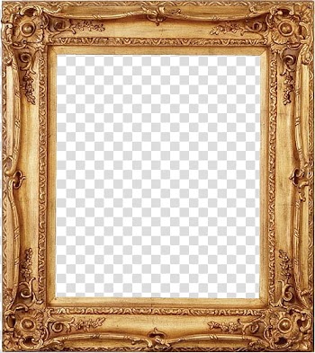 Various , brown ornate frame transparent background PNG clipart