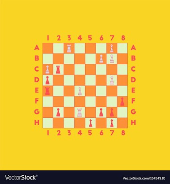 Various chess position vector image
