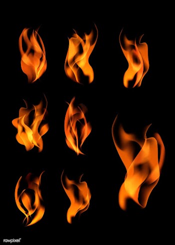Various flames set | Free stock vector - 636956