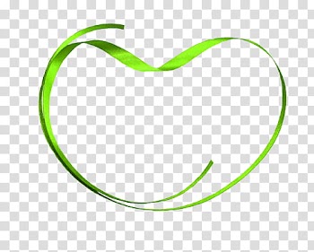Various , green ribbon transparent background PNG clipart