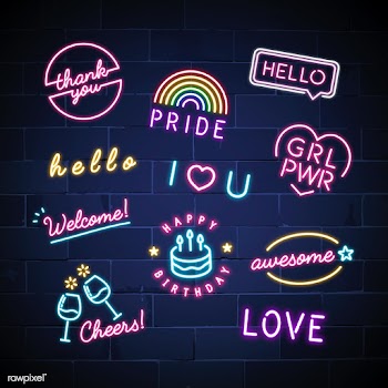 Various neon signs vector set | Free stock vector - 537670